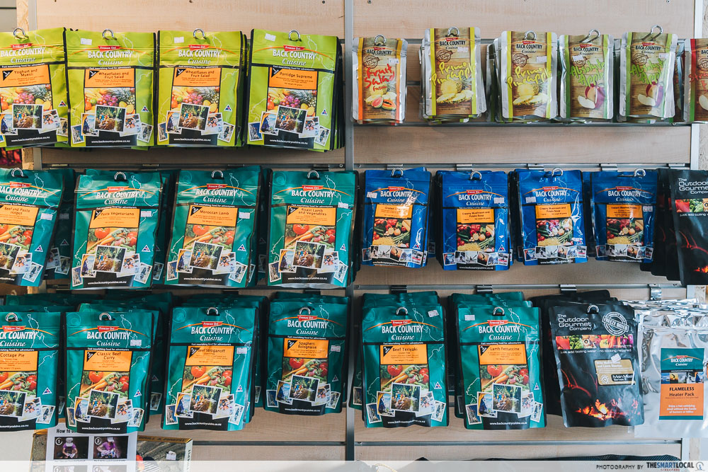 Campers' Corner New Biggest Outlet Bukit Timah Singapore Fress-Dried Meal Packs