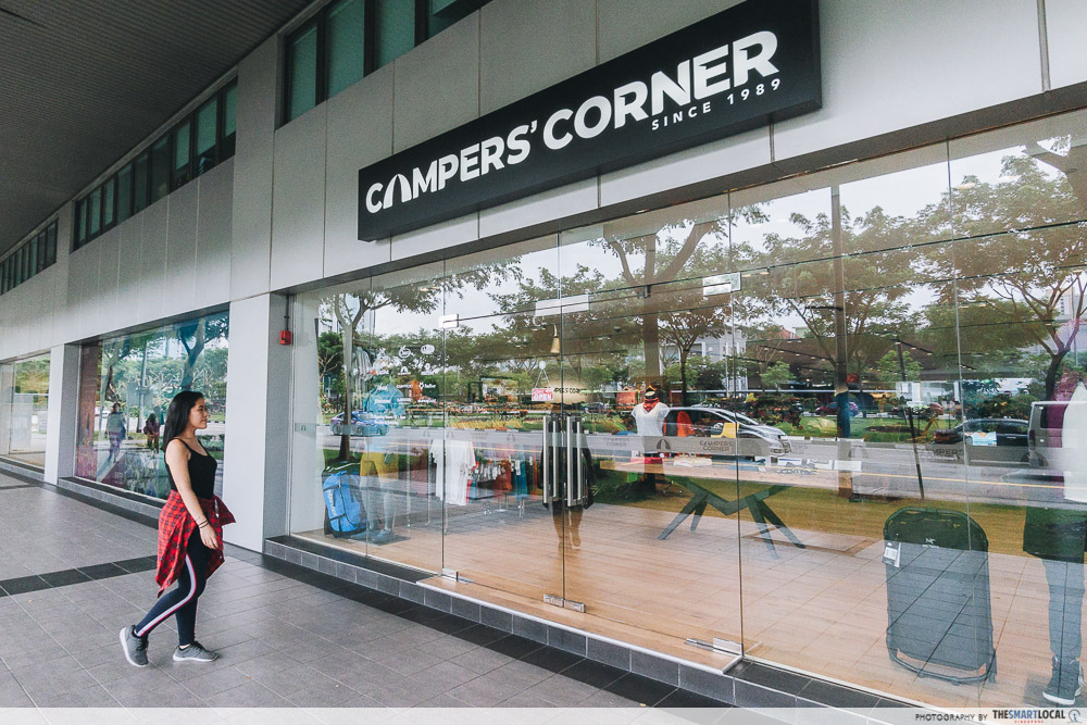 Campers' Corner New Biggest Outlet Bukit Timah Singapore Little India MRT