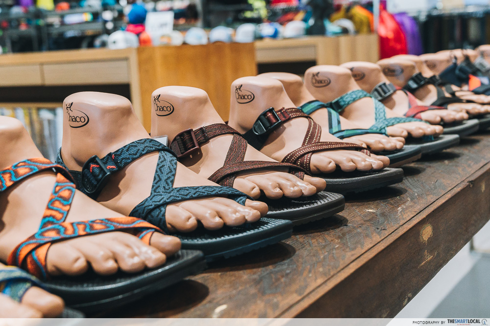 Campers' Corner New Biggest Outlet Bukit Timah Singapore Sandals Arch Support