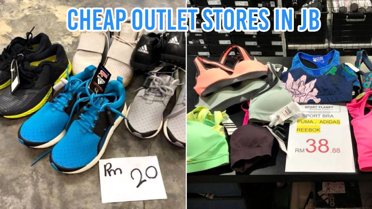 6 Outlet Stores In JB For Cheap Clothes 