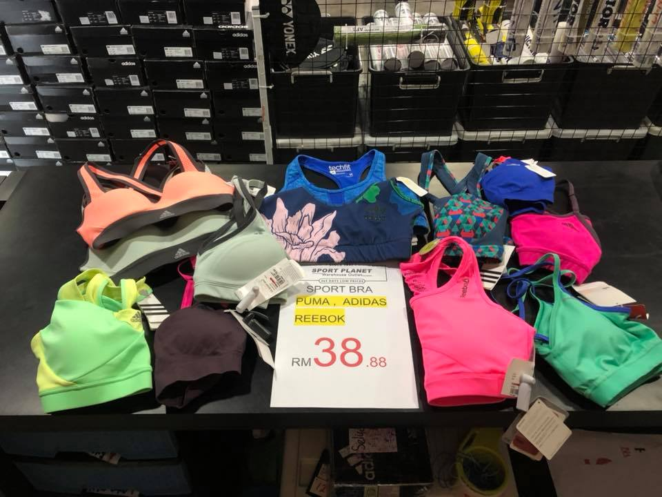 Outlet Stores In JB For Cheap Clothes, Shoes, and Bags sport planet sports bra
