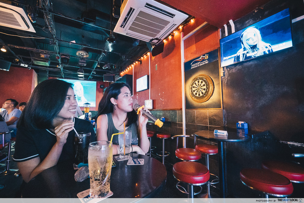 Karaoke North Singapore KTV Oldies Lounge Sembawang Drinks
