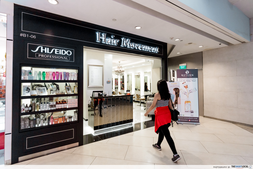 Korean Perms Singapore Salon CapitaLand Shopping Malls Hair Movement JCube Jurong East