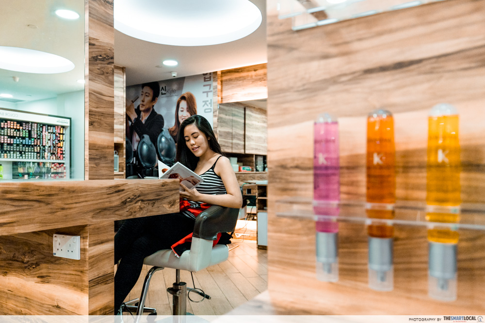 Korean Perms Singapore Salon CapitaLand Shopping Malls Apgujeong Hair Studio Bishan