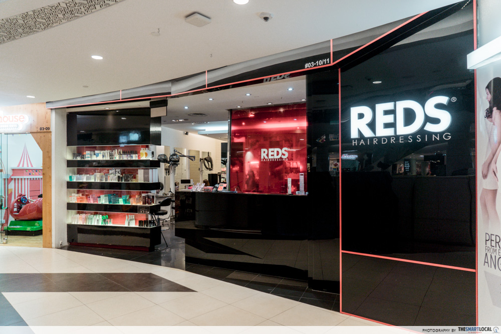 Korean Perms Singapore Salon CapitaLand Shopping Malls REDS Hairdressing Tampines Mall Outlet