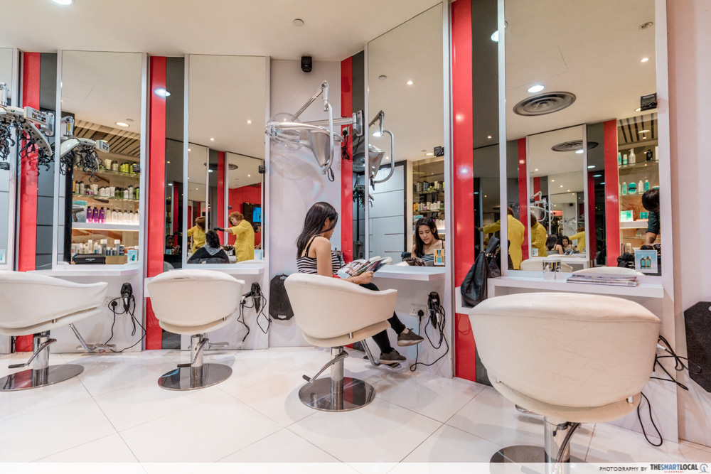 Korean Perms Singapore Salon CapitaLand Shopping Malls Hair by Billie