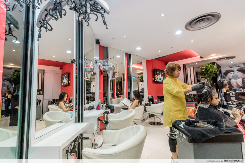 Korean Perms Singapore Salon CapitaLand Shopping Malls Hair by Billie Raffles City Shopping Centre
