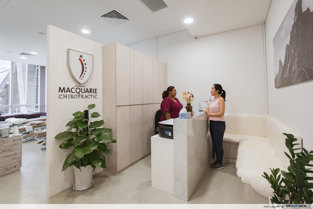 Macquarie Chiropractic Clinic Singapore Spinal Adjustment Robinson SBF Medical