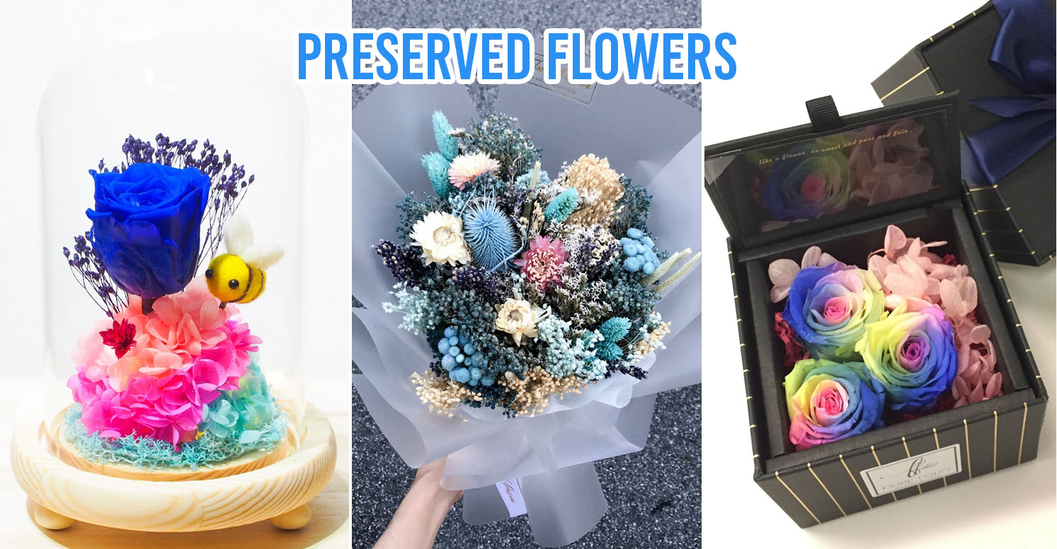 10 Florists In Singapore With Preserved Flowers From 28 That Will Last A Long Time
