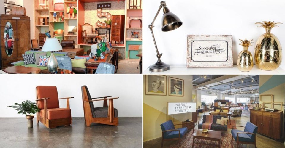 8 Secondhand Furniture Shops In Singapore For Refurbished Vintage