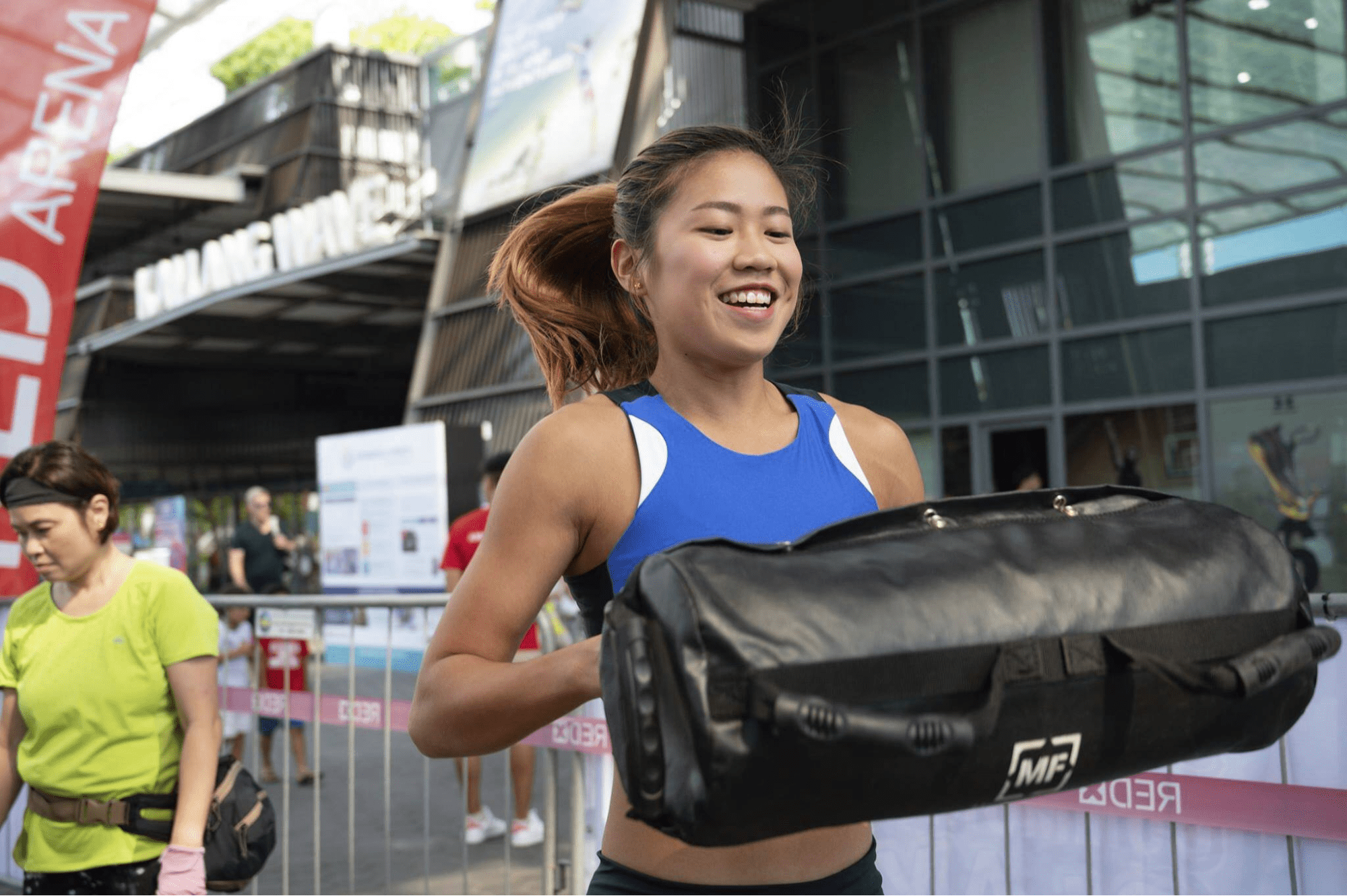 Singapore Sports Hub Summer Sports Jam Red-X Challenge Obstacle Course