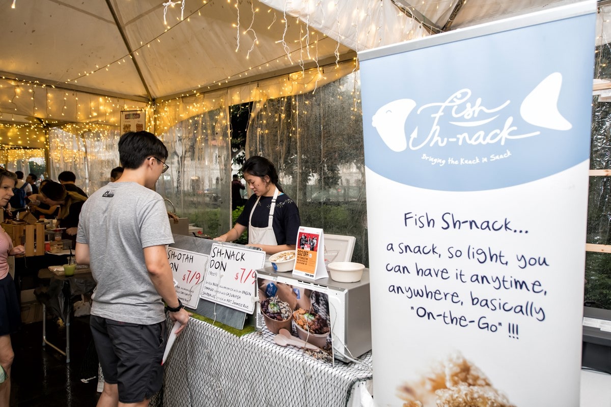 YOUTHx Festival 2019 Singapore Youth Music For A Cause Fish Sh-nack Stall