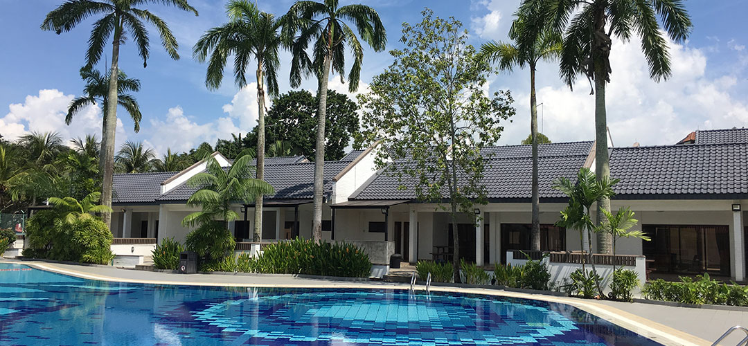 chalets in singapore - CSC loyang pool terrace