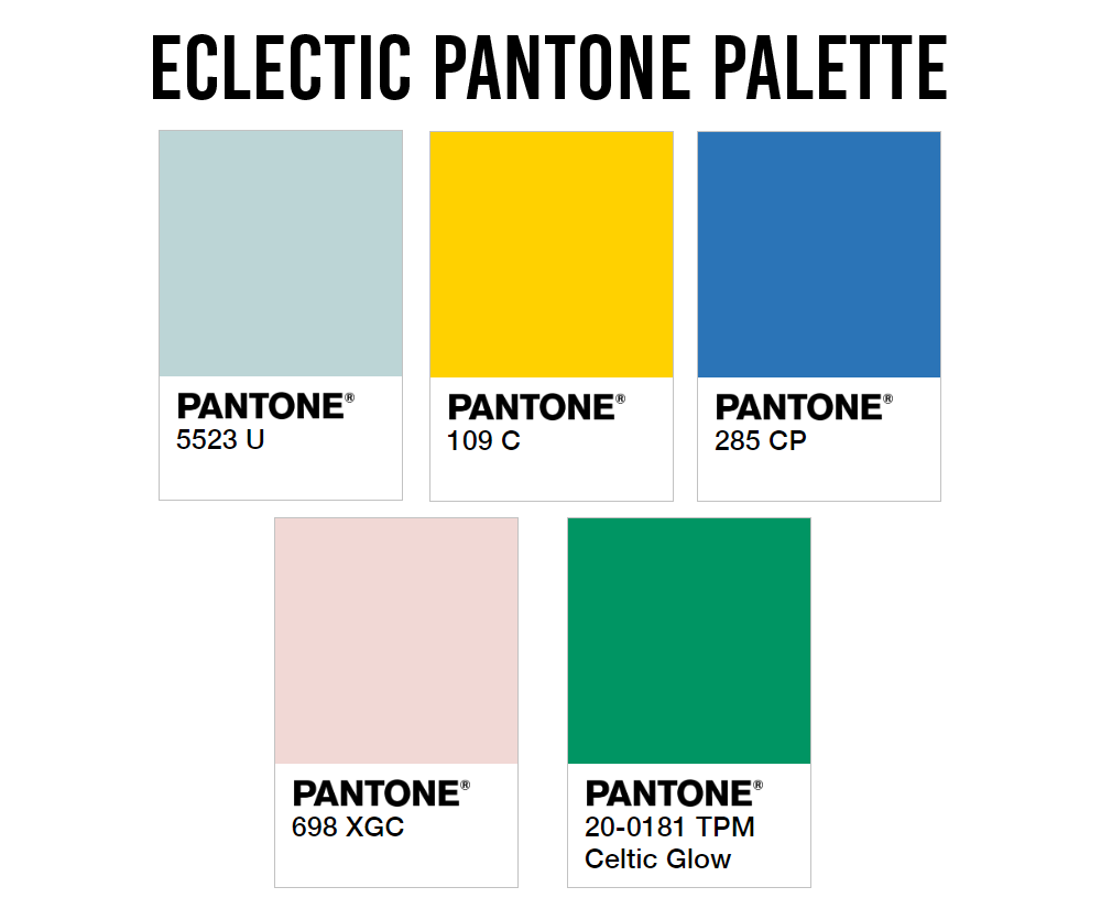HDB Colour Scheme Pantone Interior Design Eclectic Palette