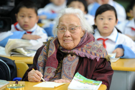 One of the oldest students in the world 