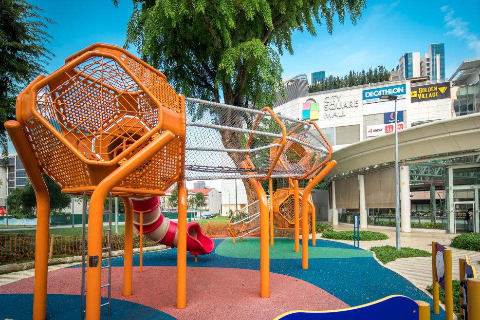 free playgrounds in mall - city square mall orange playground