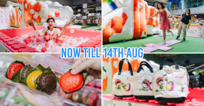 KINEX Mall Is Going Local With Ang Ku Kueh Workshops & A Dragon Playground Bouncy Castle