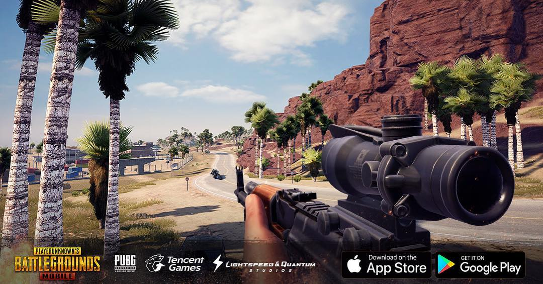 New Mobile Games - screenshot of PUBG Mobile gameplay