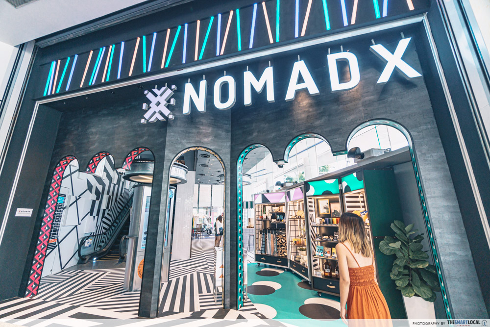 NomadX Has New Themed Pop-Ups Like Arcade Machines & A Beauty Bar That Let You Buy Exclusive Online Brands exterior