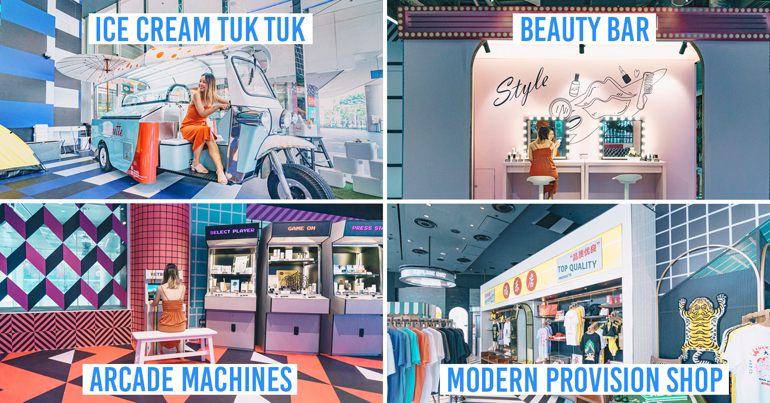 NomadX Has New Themed Pop-Ups Like Arcade Machines & A Beauty Bar That Let You Buy Exclusive Online Brands