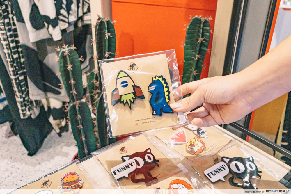 NomadX Has New Themed Pop-Ups Like Arcade Machines & A Beauty Bar That Let You Buy Exclusive Online Brands badges kids