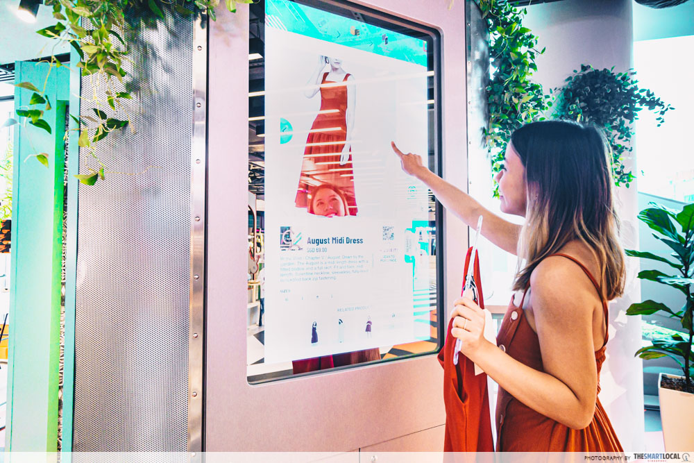 NomadX Has New Themed Pop-Ups Like Arcade Machines & A Beauty Bar That Let You Buy Exclusive Online Brands smart mirror