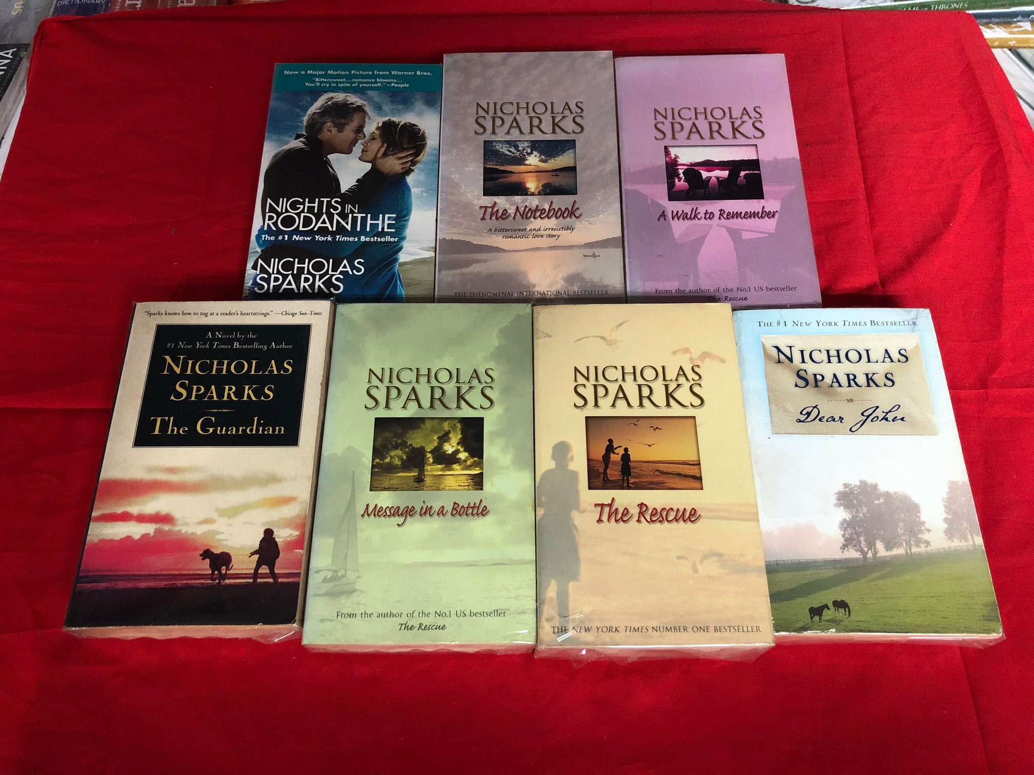 Secondhand Bookstores - Book Treasure Nicholas Sparks
