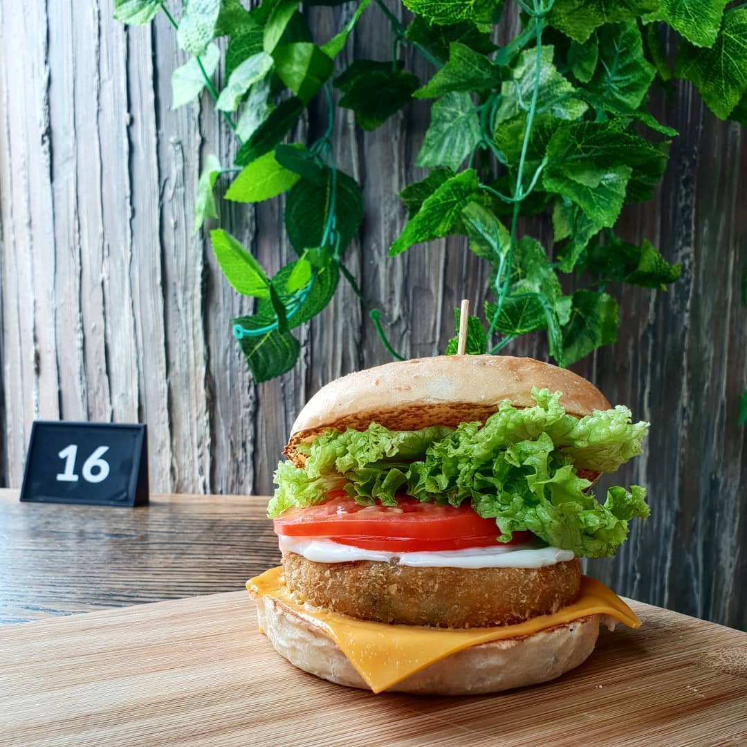 10 Vegetarian Food Delivery Options In Singapore For Meatless Meals Sent Straight To Your Door potato croquette burger