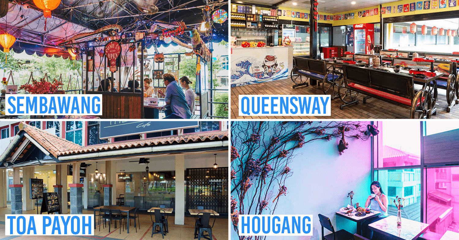 Neighbourhood Cafes Restaurants Singapore North South East West Central