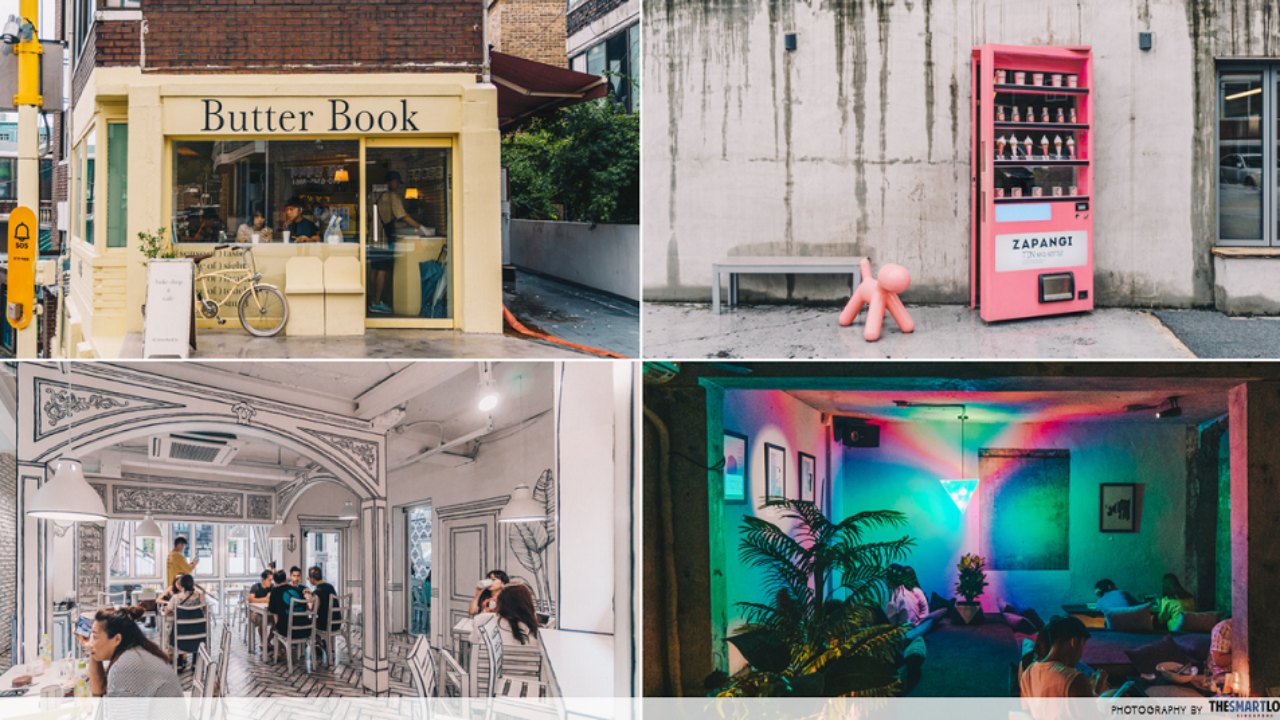 10 Unique Cafes In Seoul South Korea Hidden Entrances Underground Midnight Cafes K Drama Sets