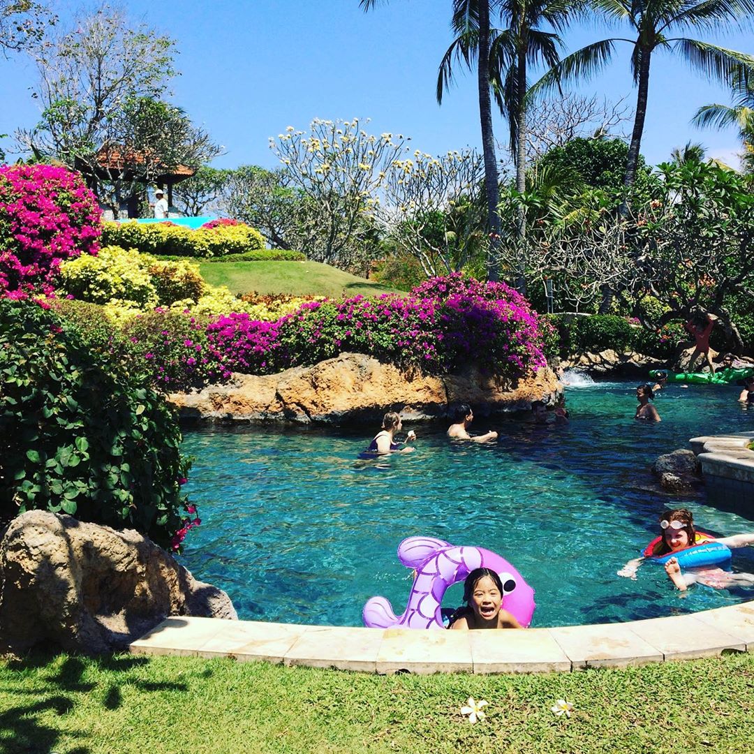 bali luxury hotels - grand hyatt bali river pool
