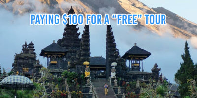 bali travel scams