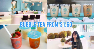 bubble tea cafe in jb - cover image featuring 少1点 shao yi dian