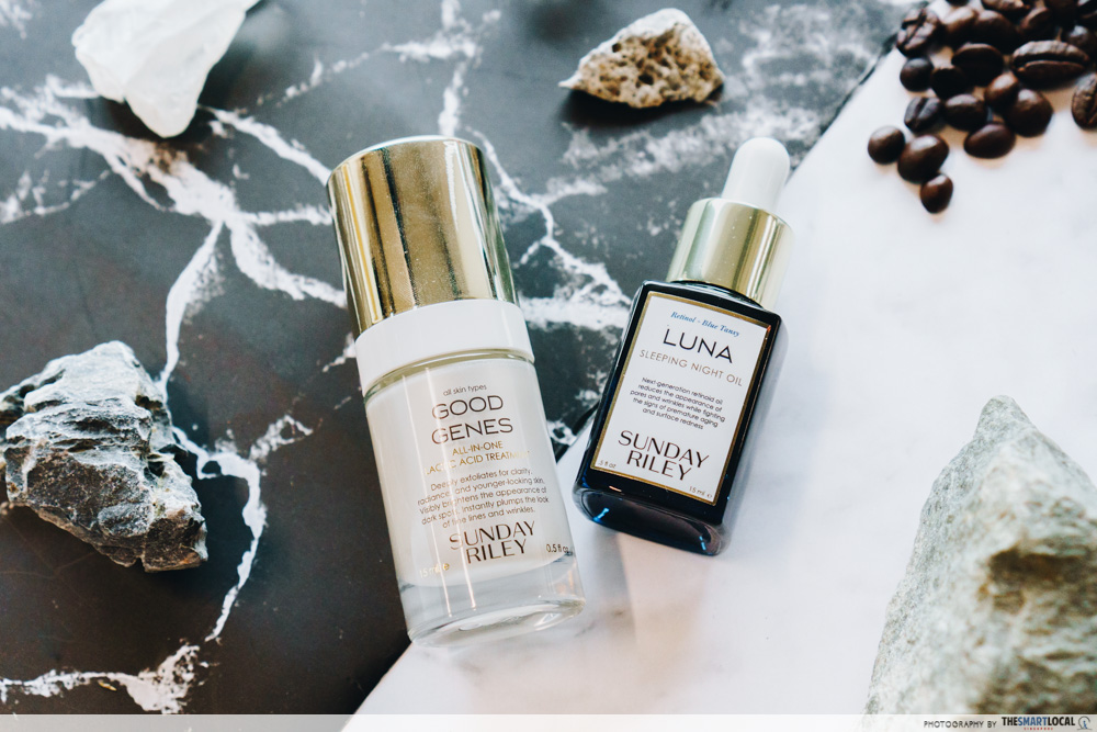 Sephora Beauty Pass Sale - Sunday Riley Power Couple Duo Kit: Luna Sleeping Night Oil and Good Genes Treatment