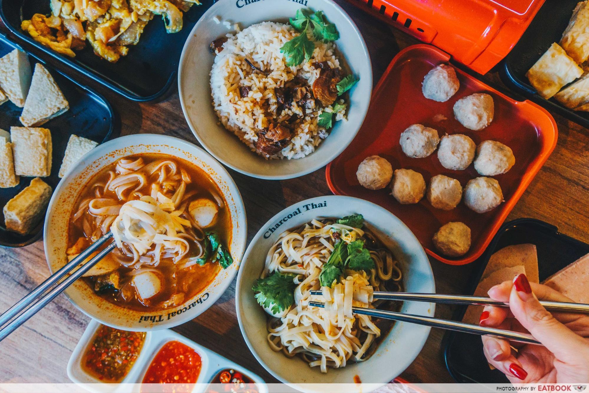 Chope BBQ Buffet Charcoal Thai Boat Noodles