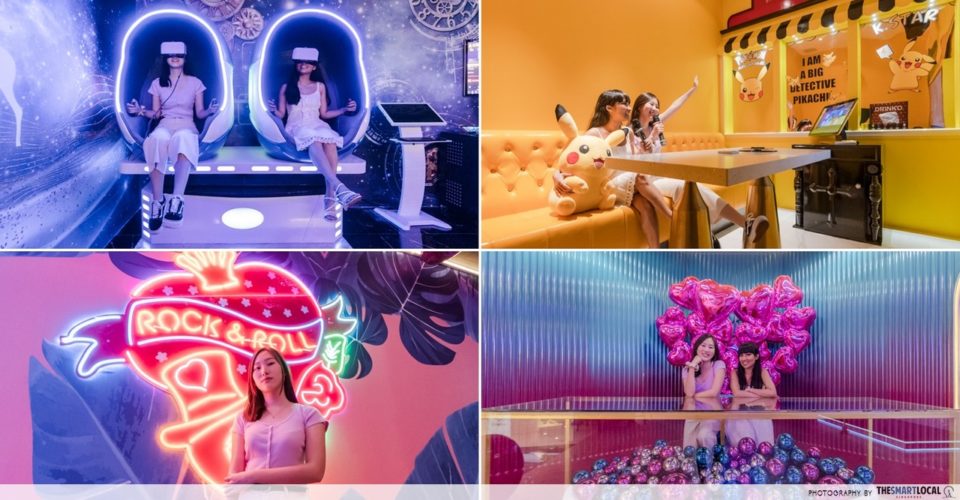 K.Star Karaoke’s New Suntec Outlet Has VR Games, Darts, & 23 Themed Rooms