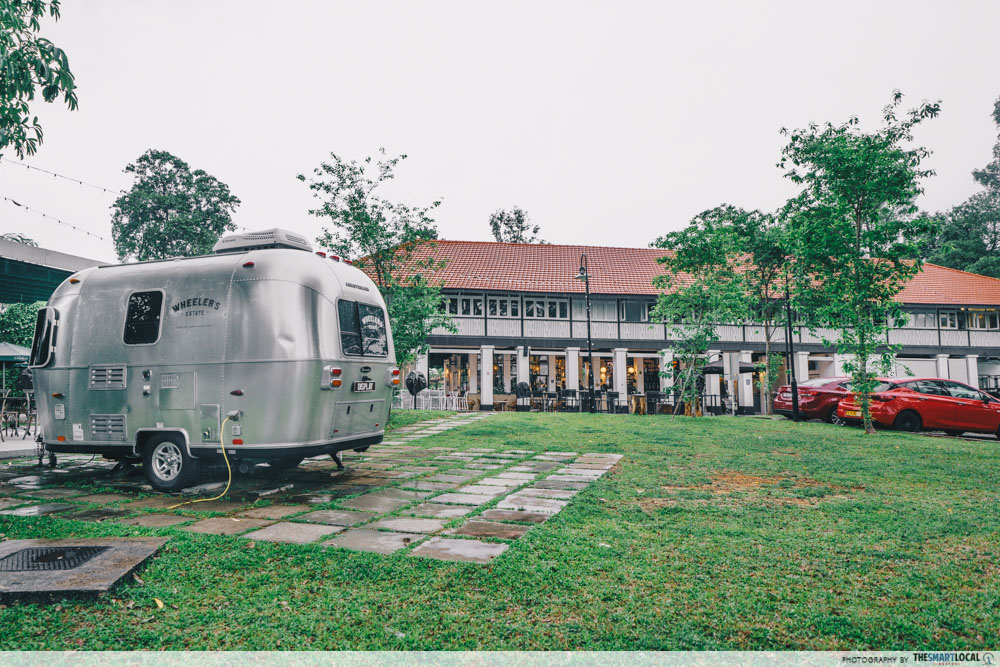 Wheeler's Estate Caravan Seletar Cafe Singapore