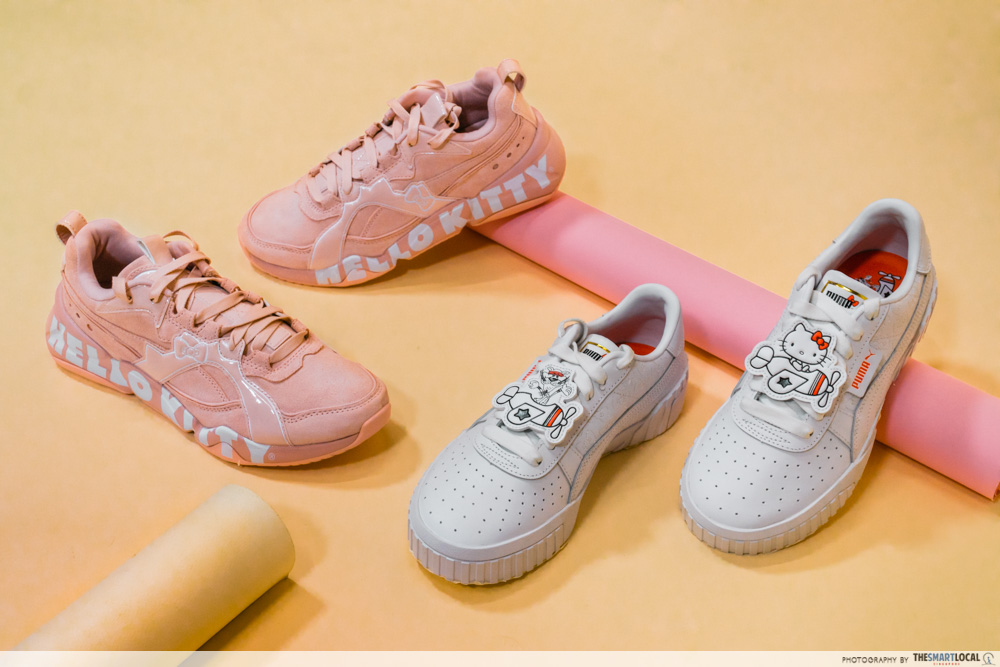 PUMA Hello Kitty Collection Streetwear Singapore Exclusive Sneakers