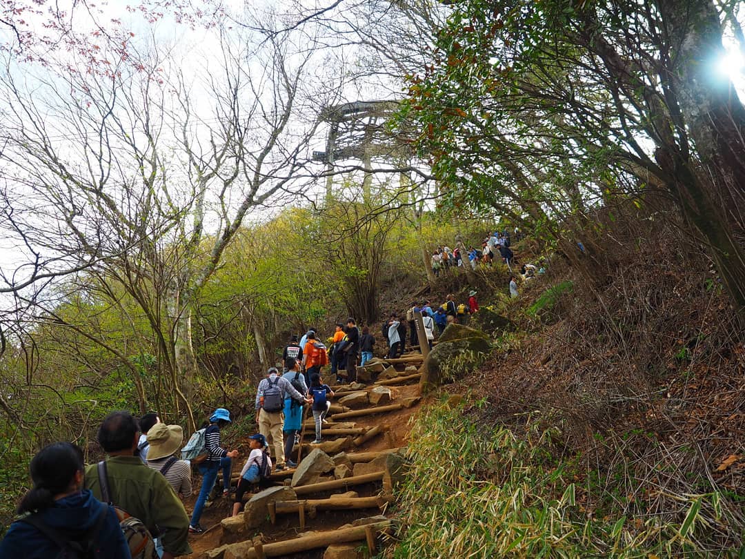 mountains tokyo hike steps