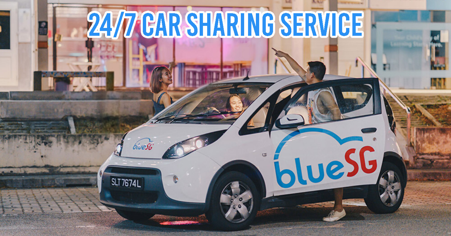 BlueSG Car Sharing Service 