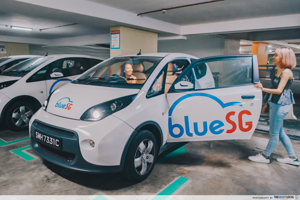 BlueSG Car Sharing Rental 