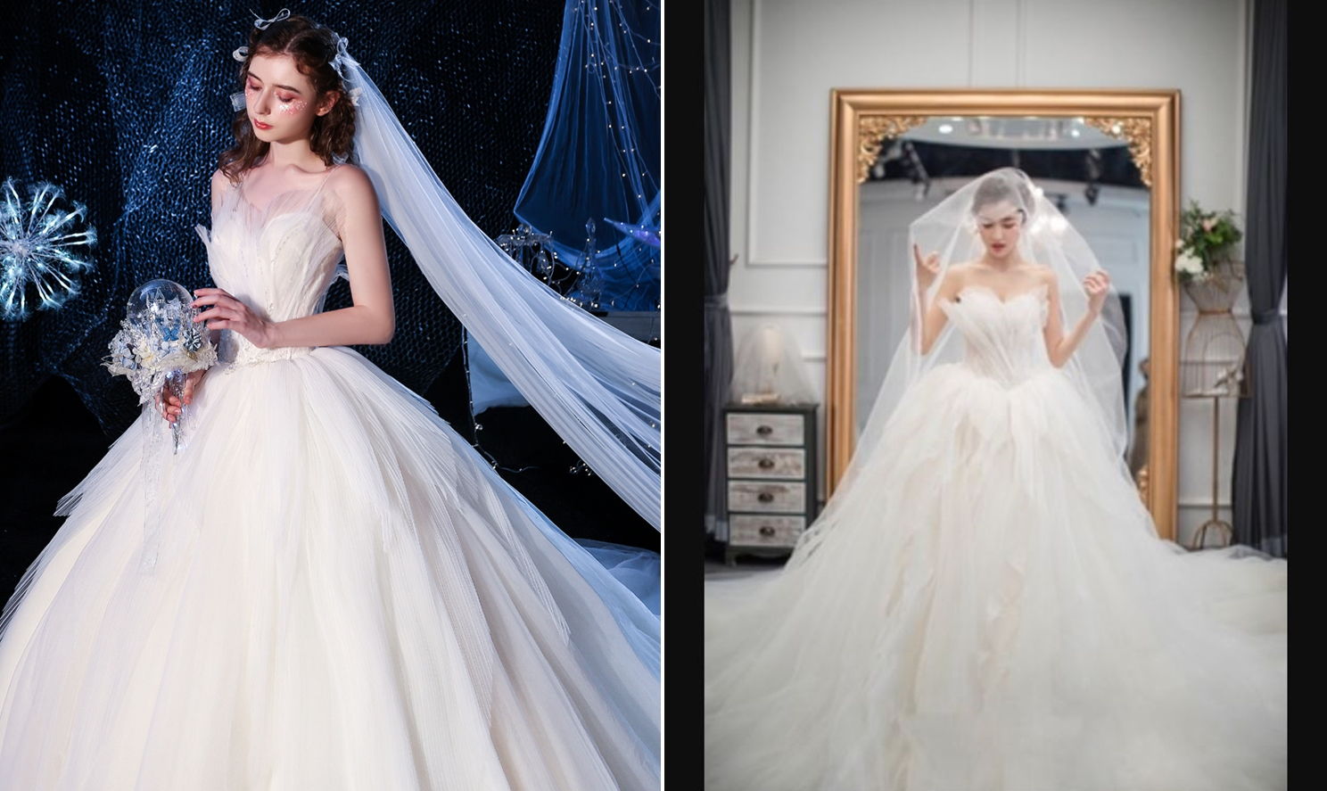 Taobao wedding gown