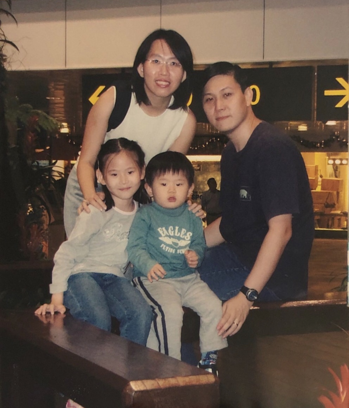 family photo of 4