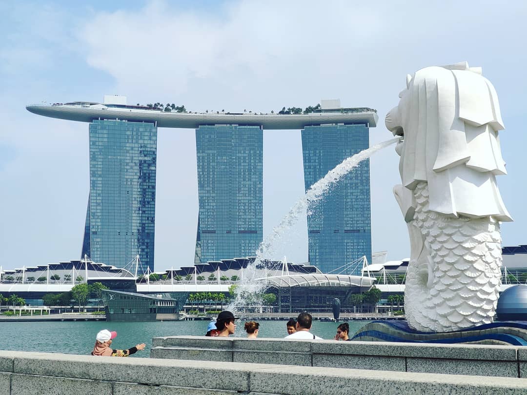 feng shui in singapore architecture - merlion park