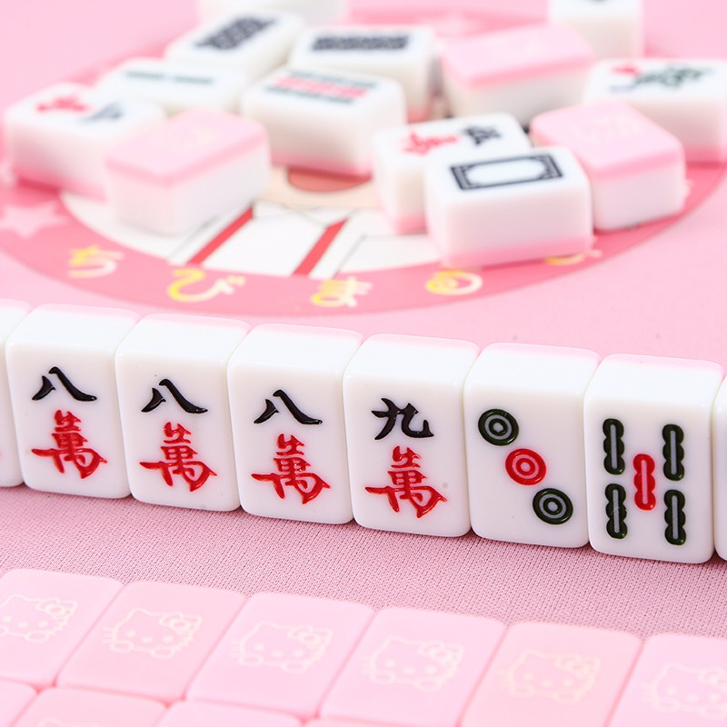 hello kitty mahjong tiles