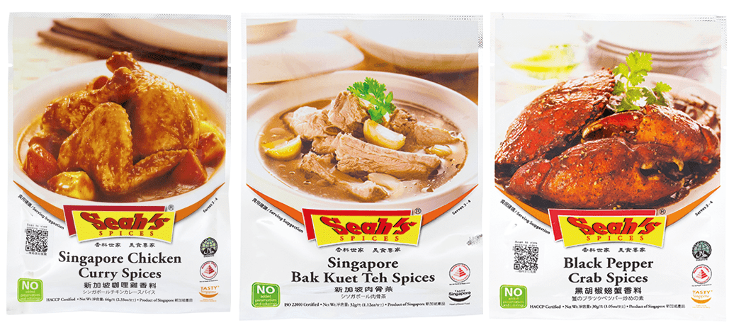 Singapore food hawker DIY cooking kit