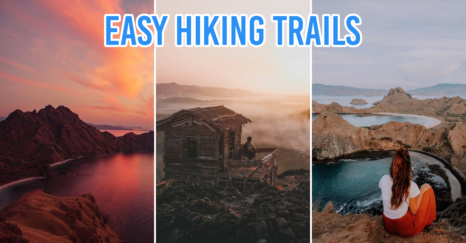 Easy hiking trails in Indonesia