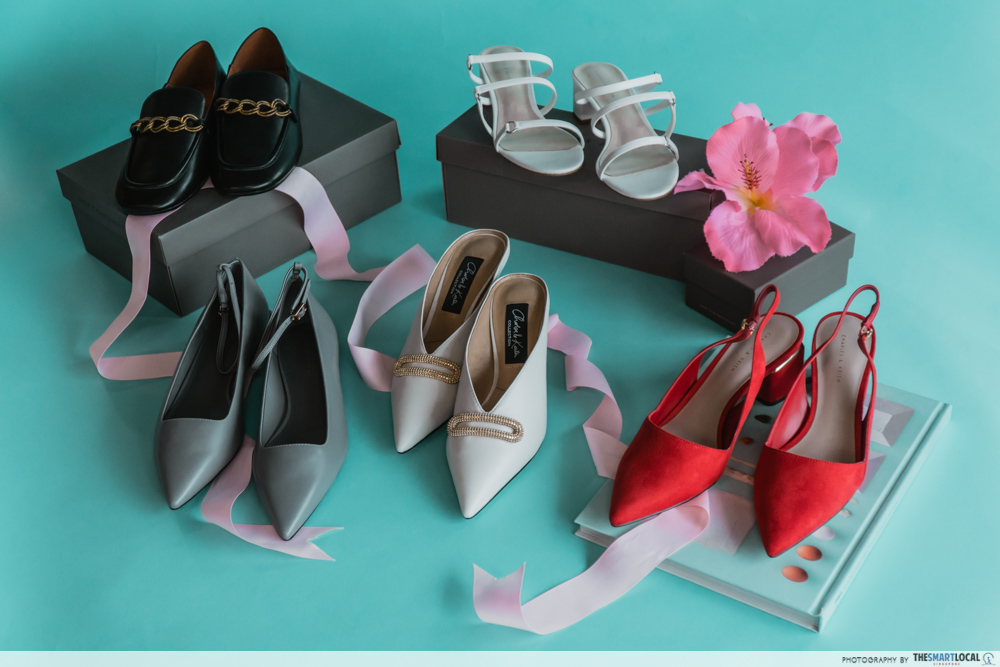 charles & keith cny collection - high heels and formal shoes