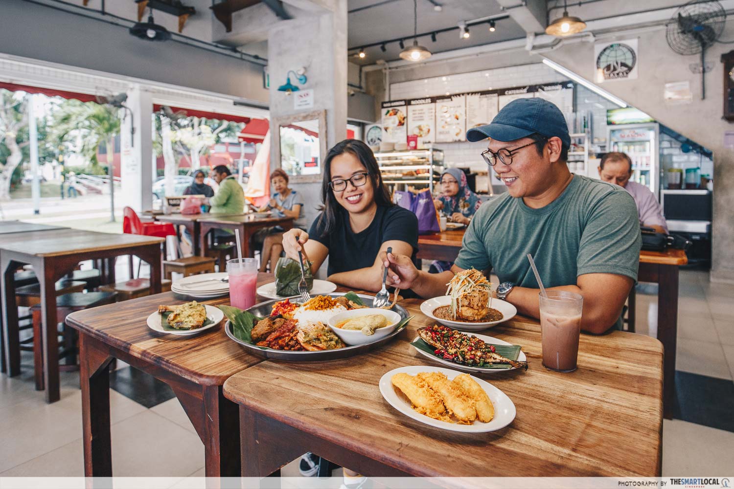 halal cafes north singapore malay food