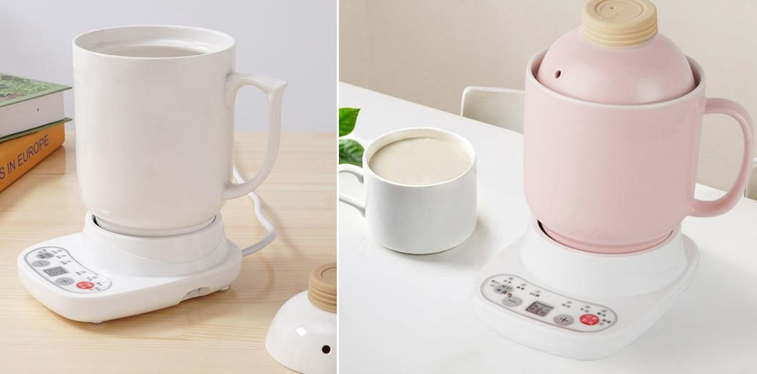 Self heating soup cup
